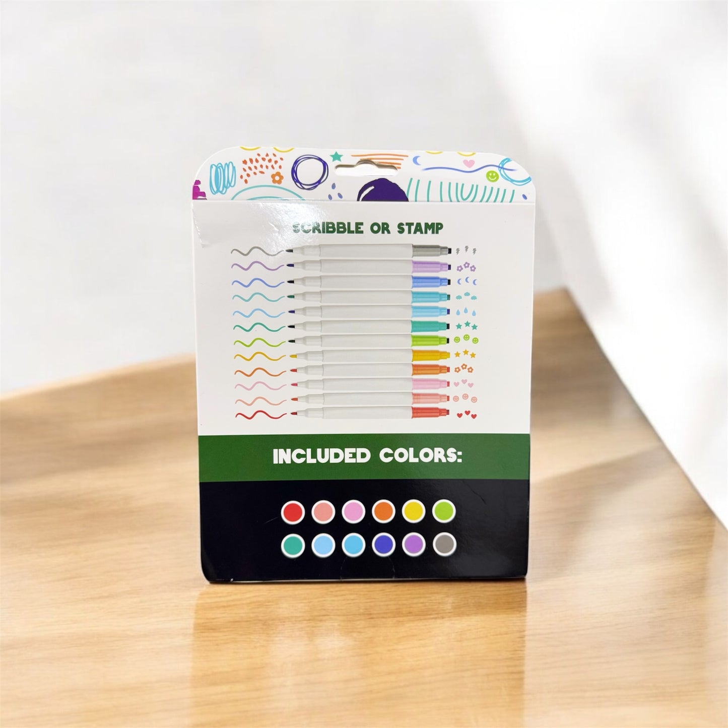 Dual-Tip Stamp Markers