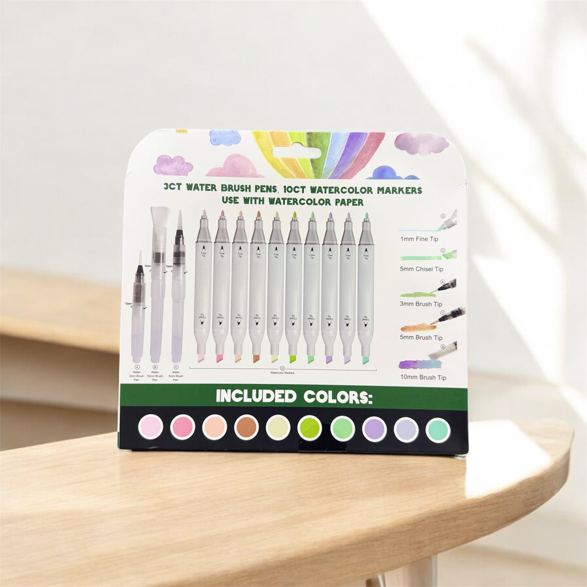 Watercolor Market Set
