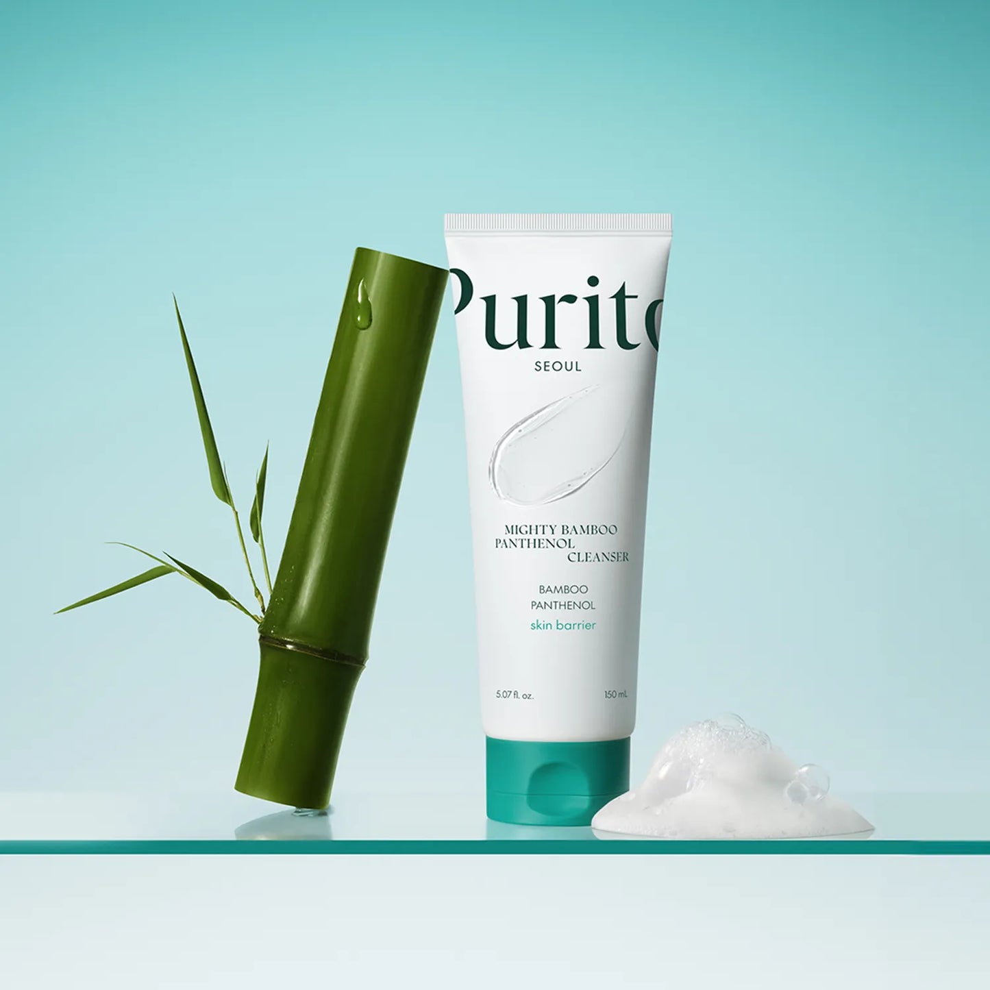 Purito SEOUL - Mighty Bamboo Panthenol Cleanser 150ml