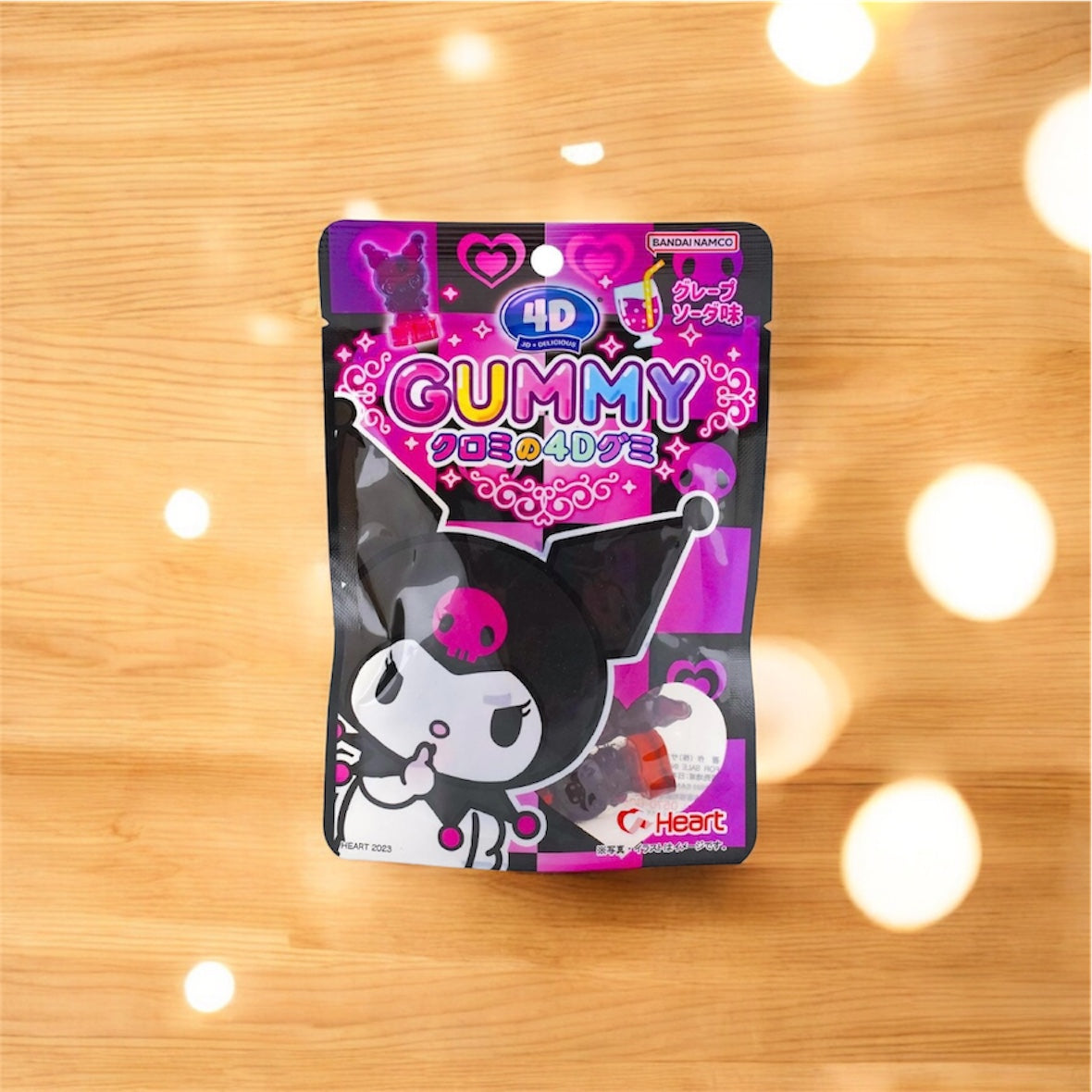 Kuromi 4D Soft Candy Grape Soda Flavor
