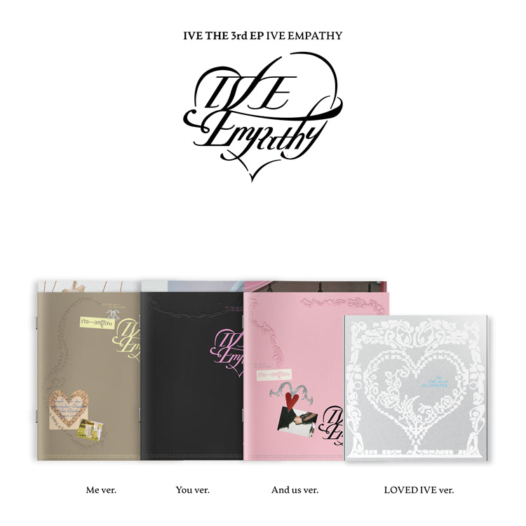 IVE THE 3rd EP [IVE EMPATHY] (3 TYPES Random)