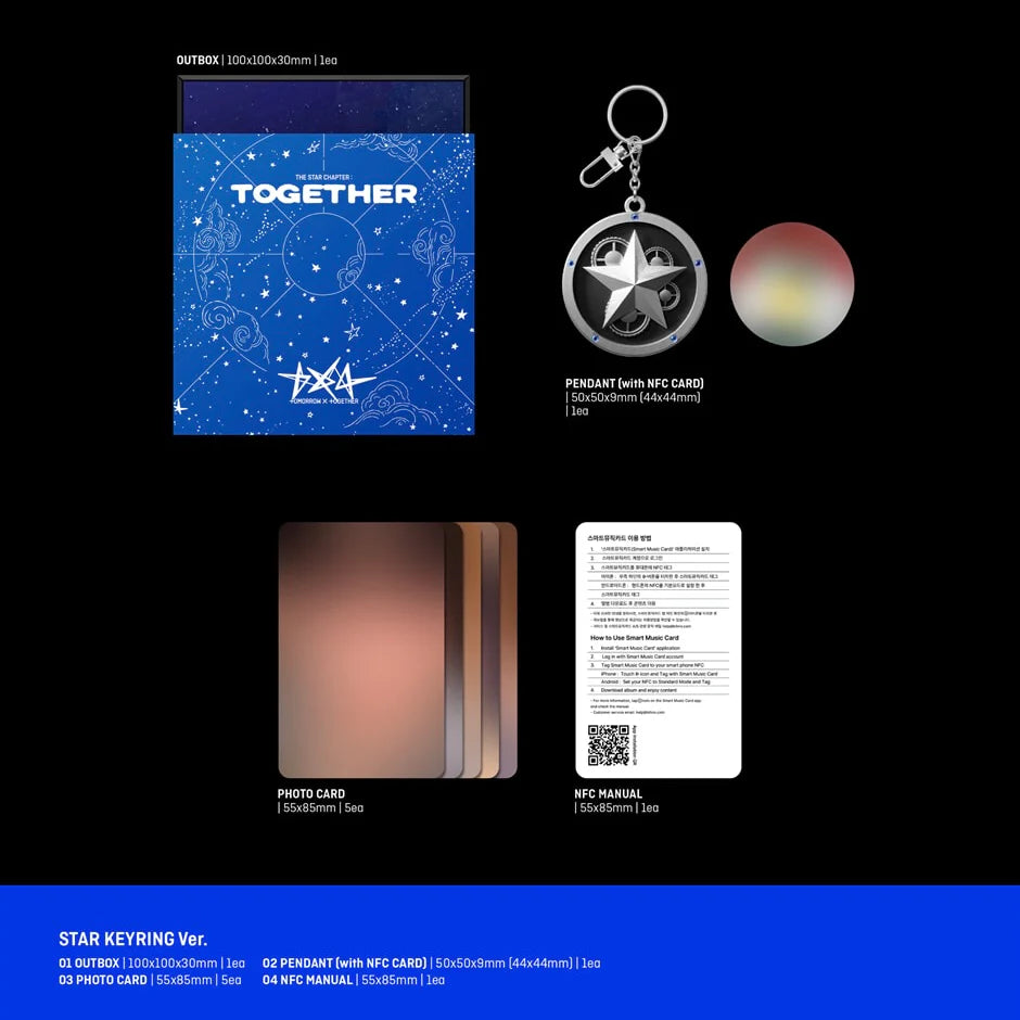 TxT - [THE STAR CHAPTER: TOGETHER] (Star Keyring Ver.)