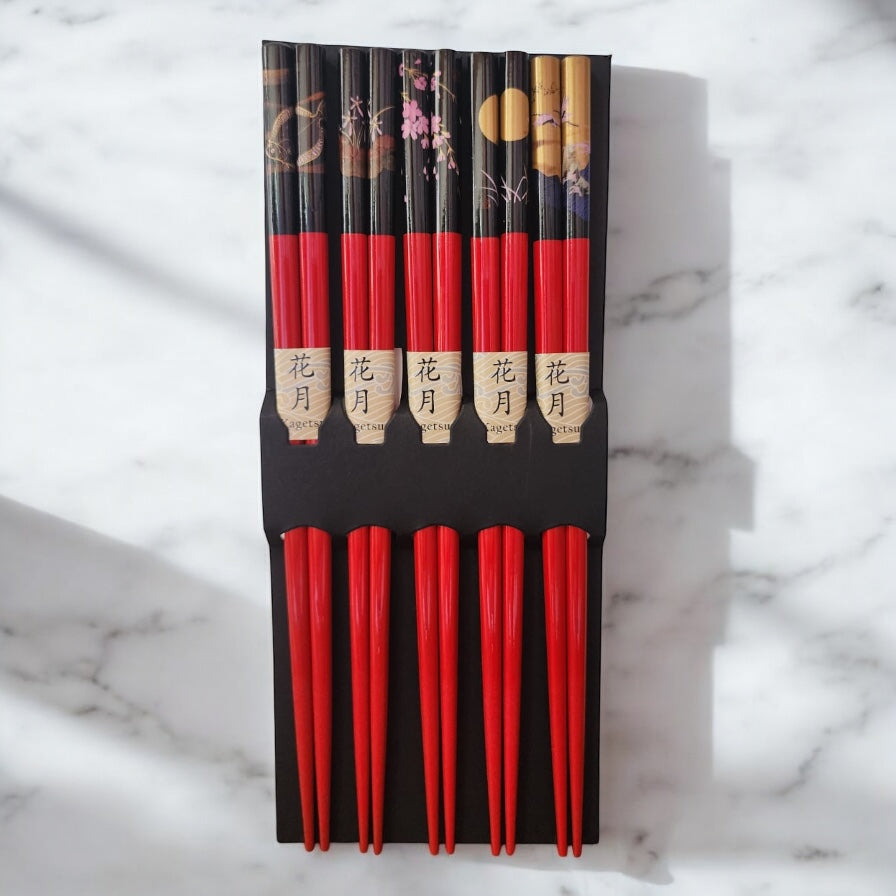 Palillos de bambú rojo (unidad)