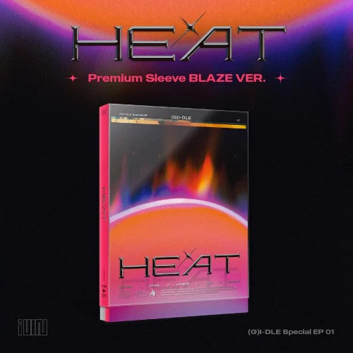 (G)I-DLE - Special Album [HEAT] (SLEEVE BLAZE Ver)