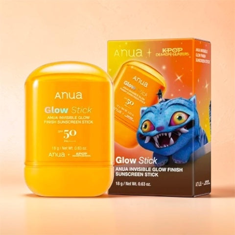 Anua - Invisible Glow Finish Sunscreen Stick 18g - Kpop Demon Hunters Collaboration SPF 50+ PA++++