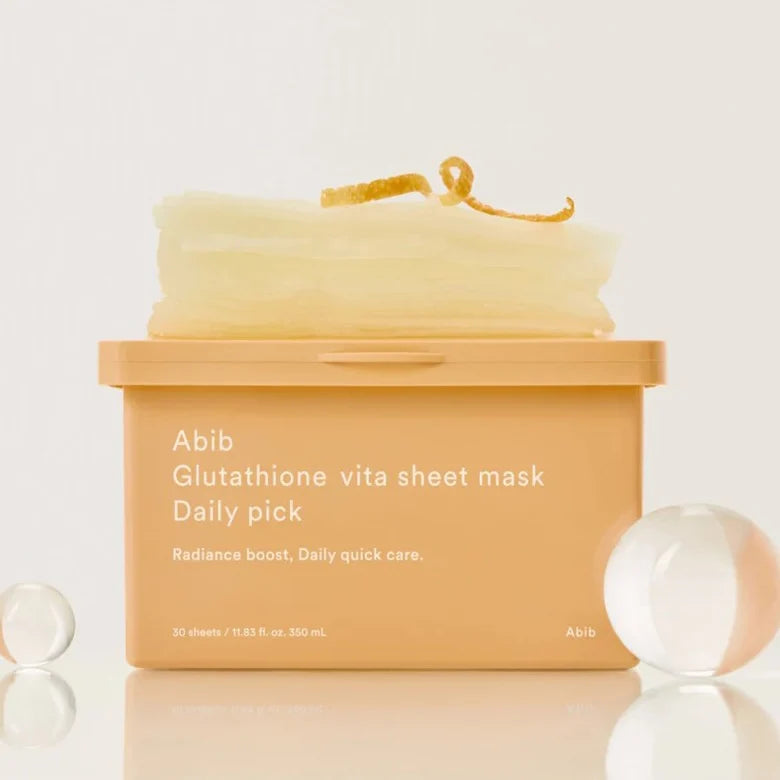 Abib - Glutathione Vita Sheet Mask 350ml (30 sheets)