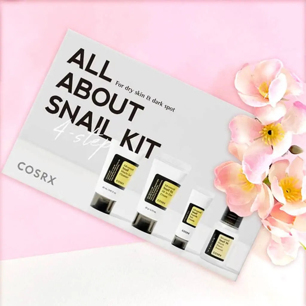Cos Rx Sample Kit Cosrx - All About Snail Kit 4-step (starter kit) – Asia's Lovers