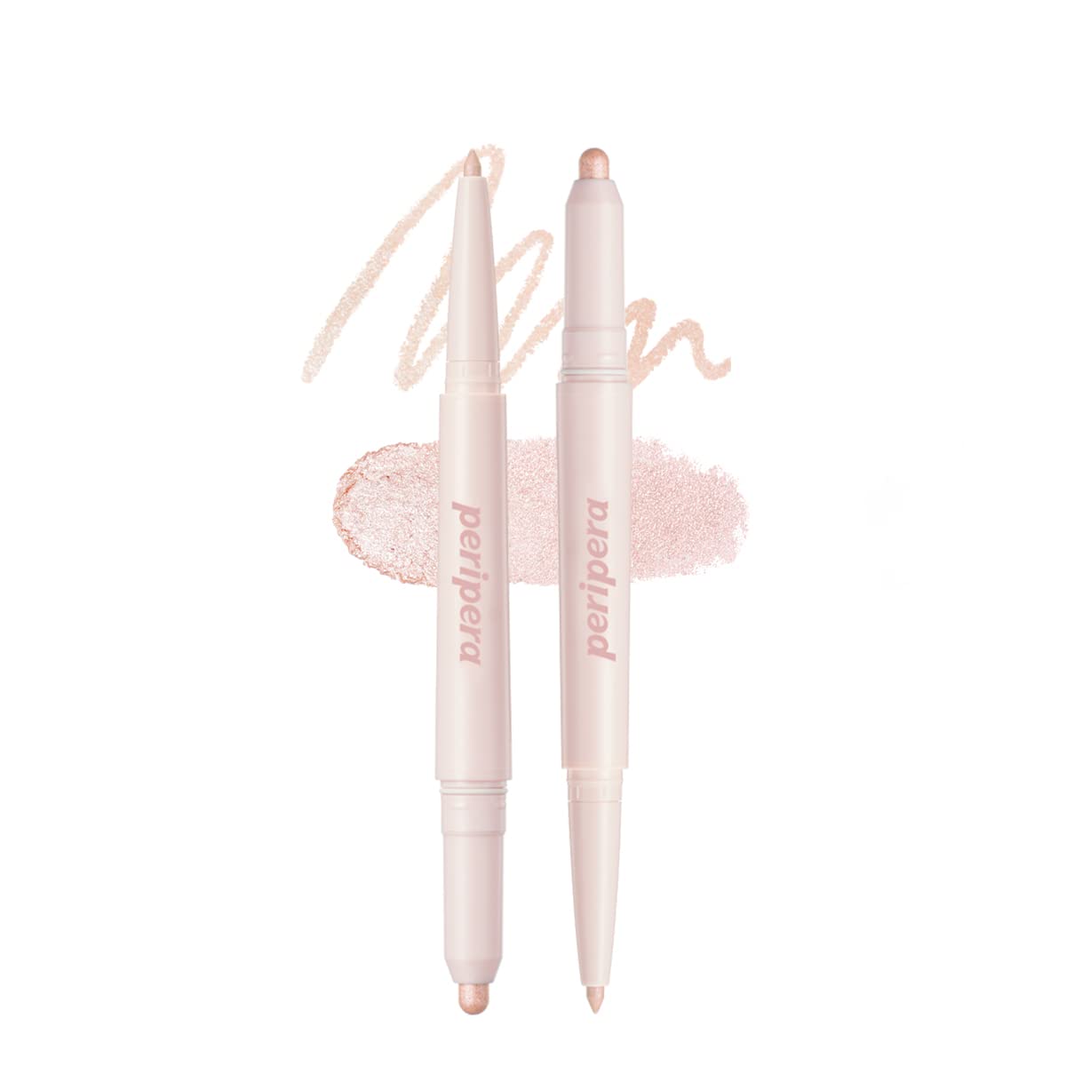 Peripera - Sugar Twinkle Duo Eye Stick 01 Dewy Nude