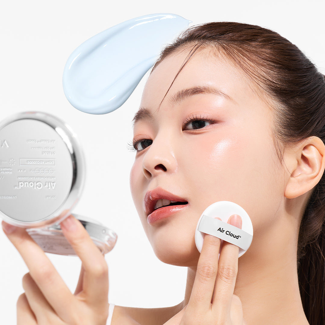 VT - Air Cloud Water Powder Sun Cushion SPF50+ PA++++ 12g