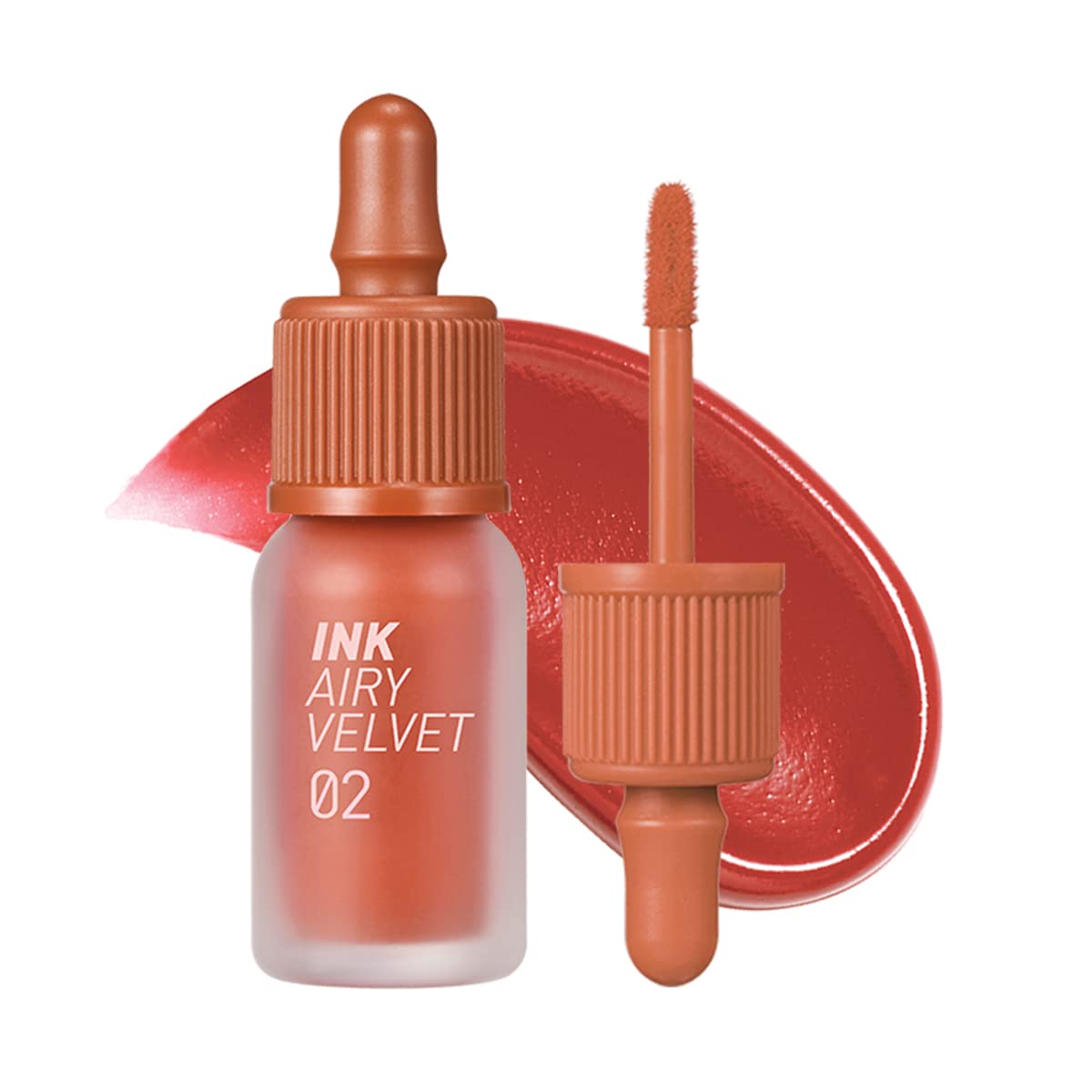 Peripera - Ink Airy Velvet #02 SELFIE ORANGE BROWN