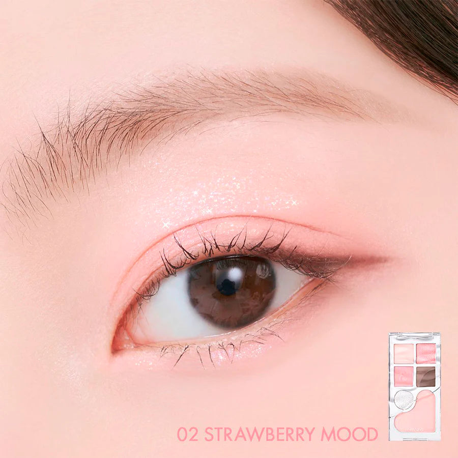 rom&nd - Bare Layer Palette #02 STRAWBERRY MOOD