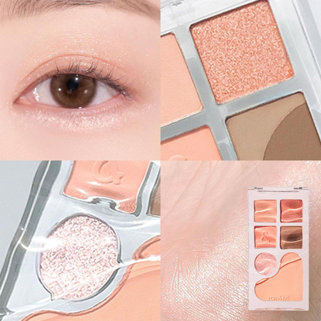rom&nd - Bare Layer Palette #01 APRICOT MOOD