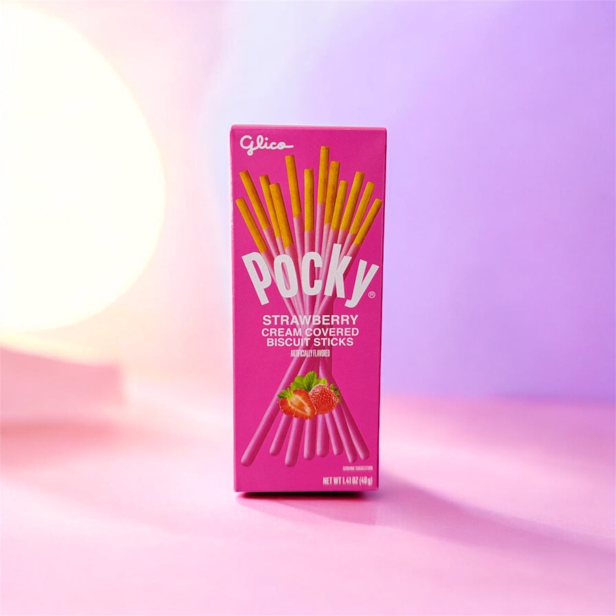 Pocky Fresa versión mediana