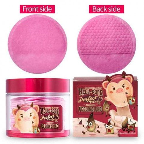 Elizavecca Milky Piggy Hell-Pore Perfect Wine Sparkling Peeling Pad (30 sheets) 200ml