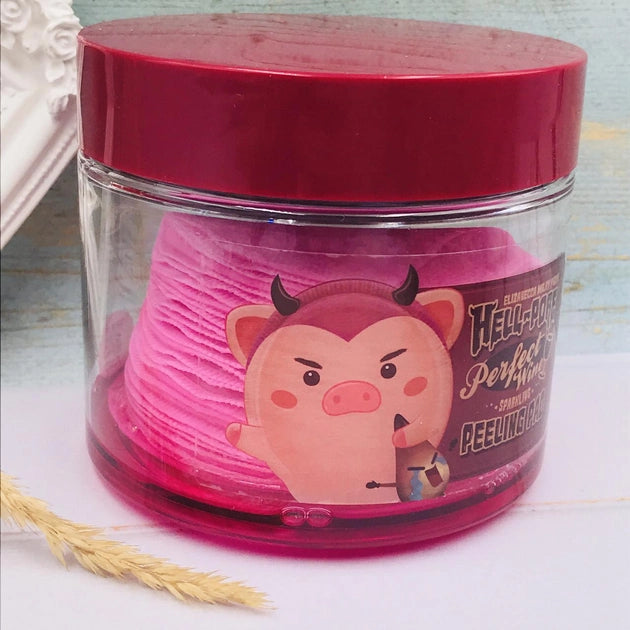 Elizavecca Milky Piggy Hell-Pore Perfect Wine Sparkling Peeling Pad (30 sheets) 200ml
