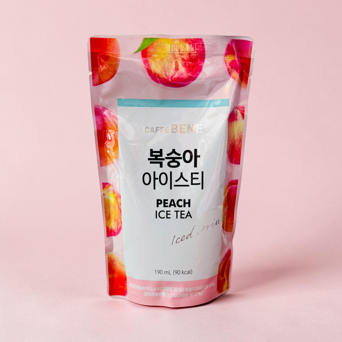 Iced Drink - Peach Ice Tea