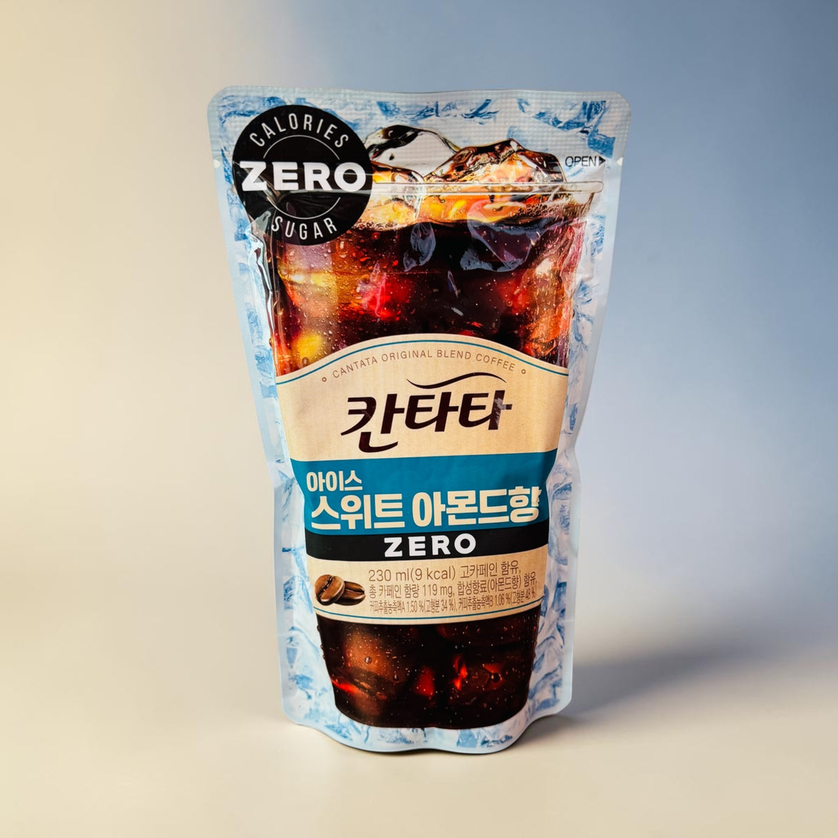 Cantata - Ice Americano ZERO (Sweet Almon Ice-Cream)
