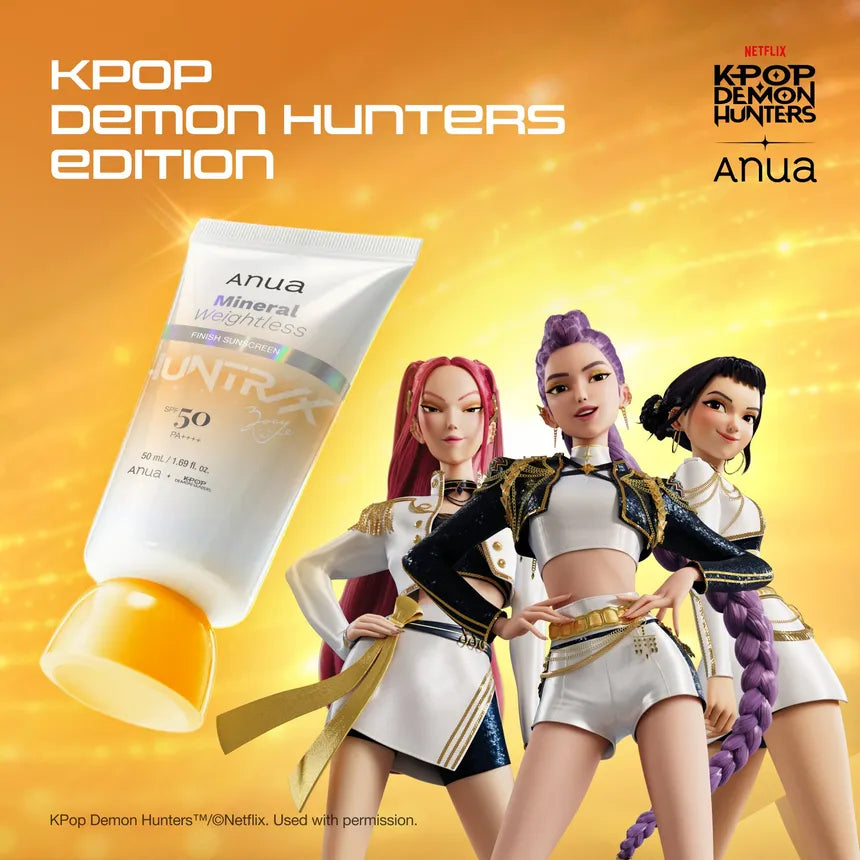 Anua - Zero-Cast (Kpop Demon Hunters Collaboration) 50ml SPF 50 PA++++
