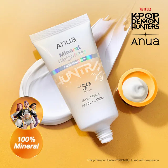 Anua - Zero-Cast (Kpop Demon Hunters Collaboration) 50ml SPF 50 PA++++