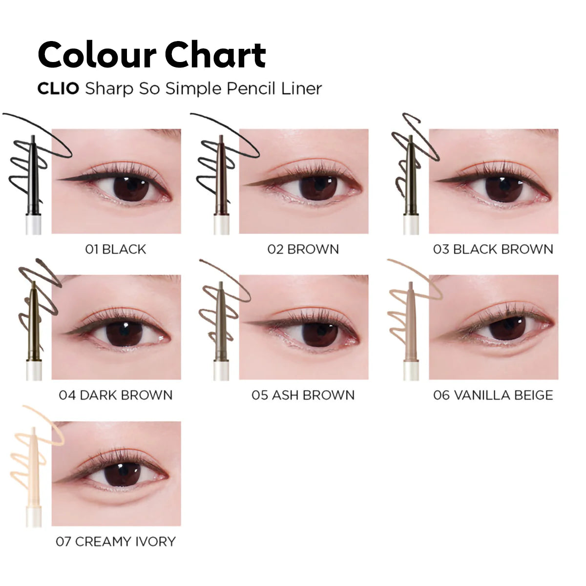 CLIO - Sharp, So Simple Waterproof Pencil Liner 05 Ash Brown