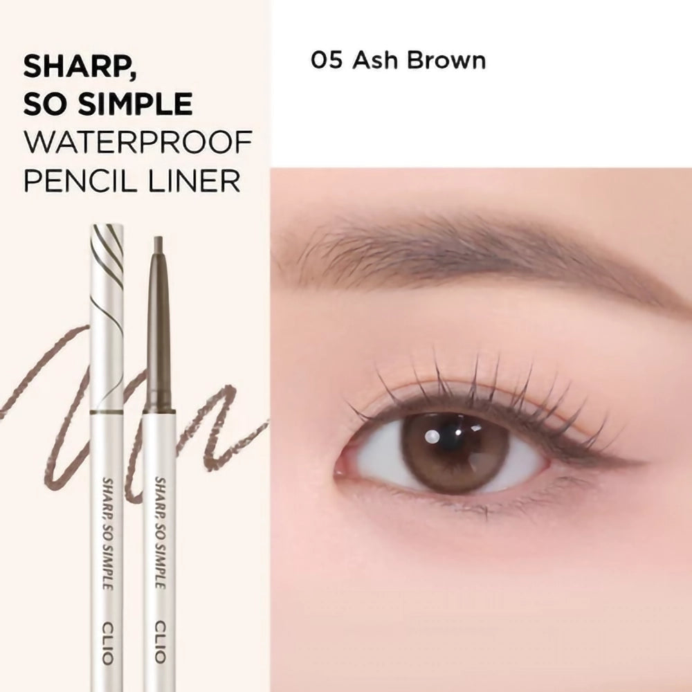 CLIO - Sharp, So Simple Waterproof Pencil Liner 05 Ash Brown