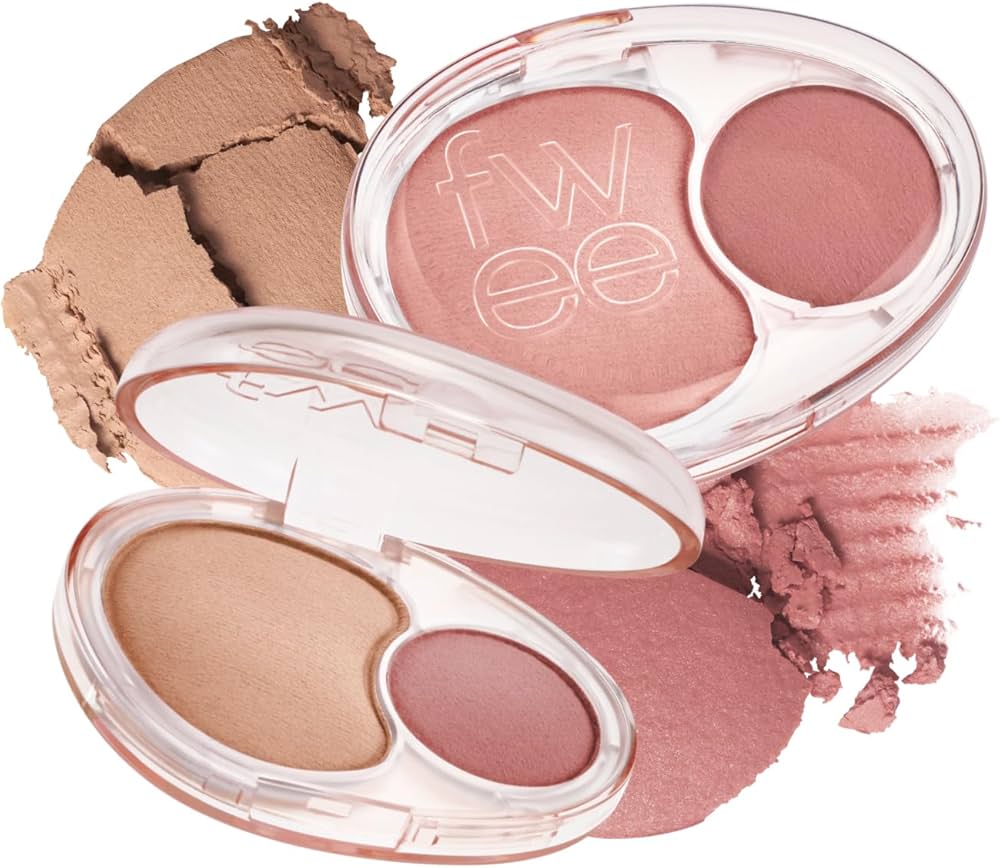FWEE- Mellow Dual Blusher RS02 Humming Talk 7.2g