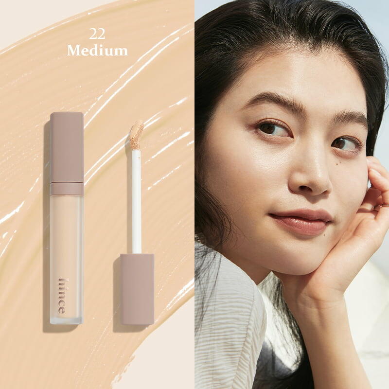 hince - Second Skin Cover Concealer 22 MEDIUM 6.5g