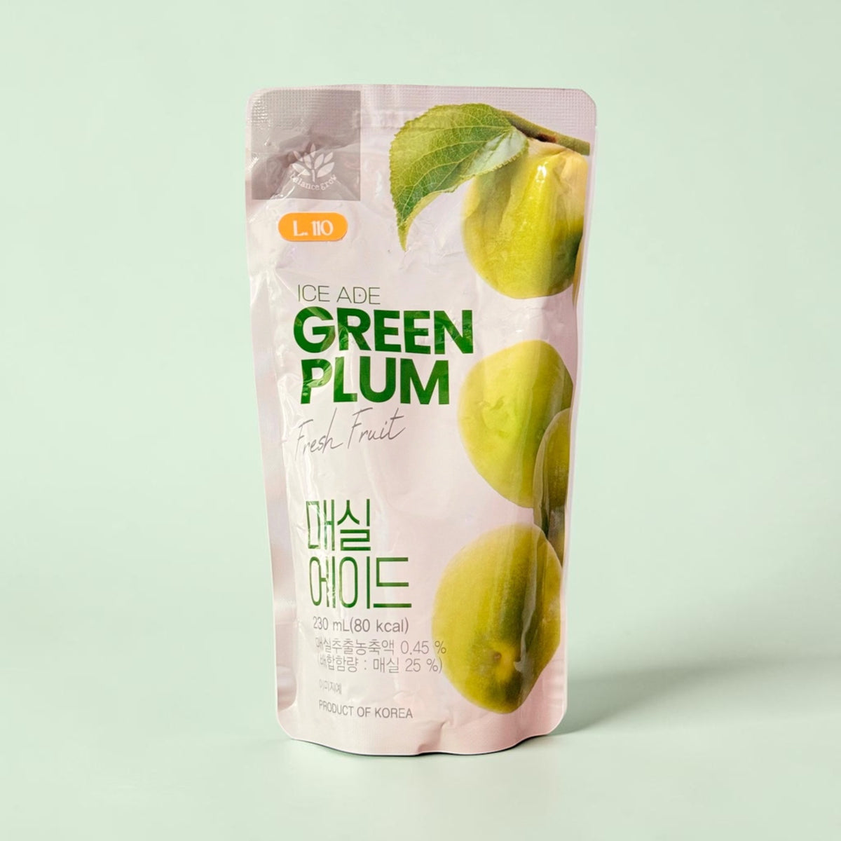 Iced Drink - Green Plum