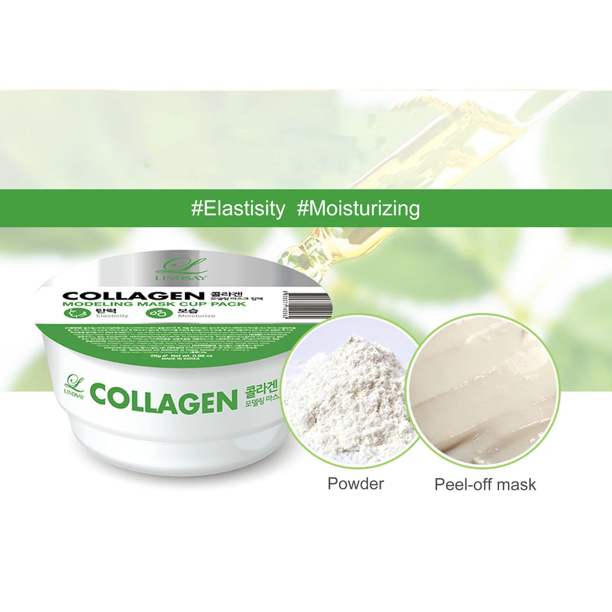 LINDSAY - Modeling Mask Cup Pack Collagen 28g