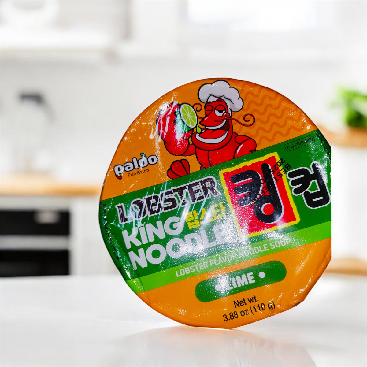 Paldo Lobster King Noodle Lime Bowl
