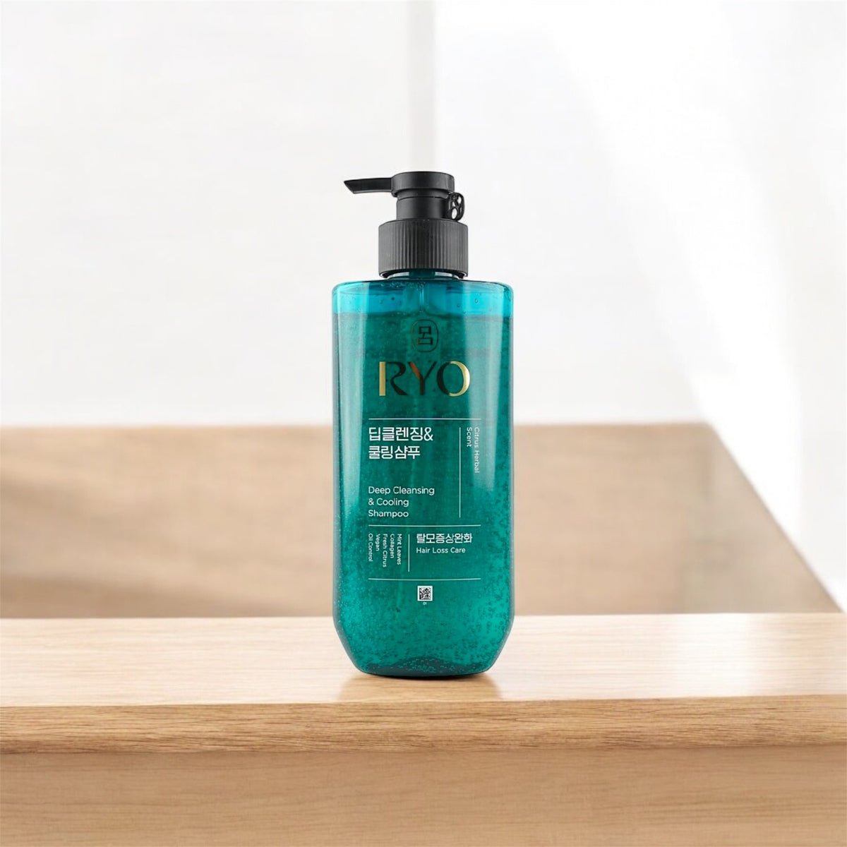 Ryo - Deep Cleansing & Cooling Shampoo 550ml
