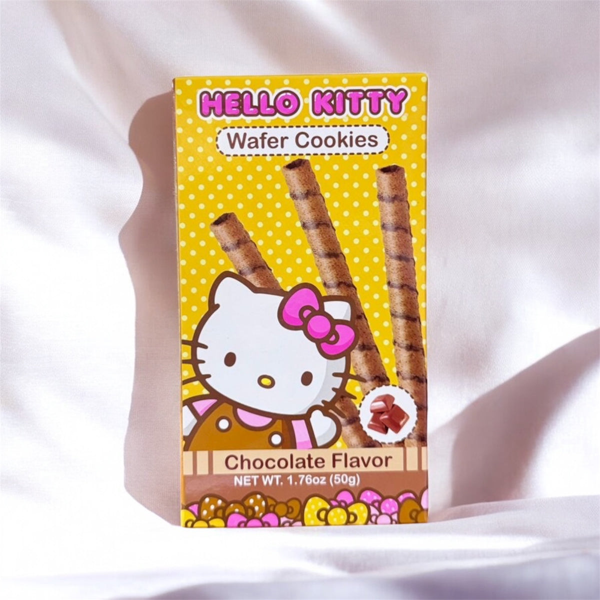 Hello Kitty Waffle Cookies (Chocolate)