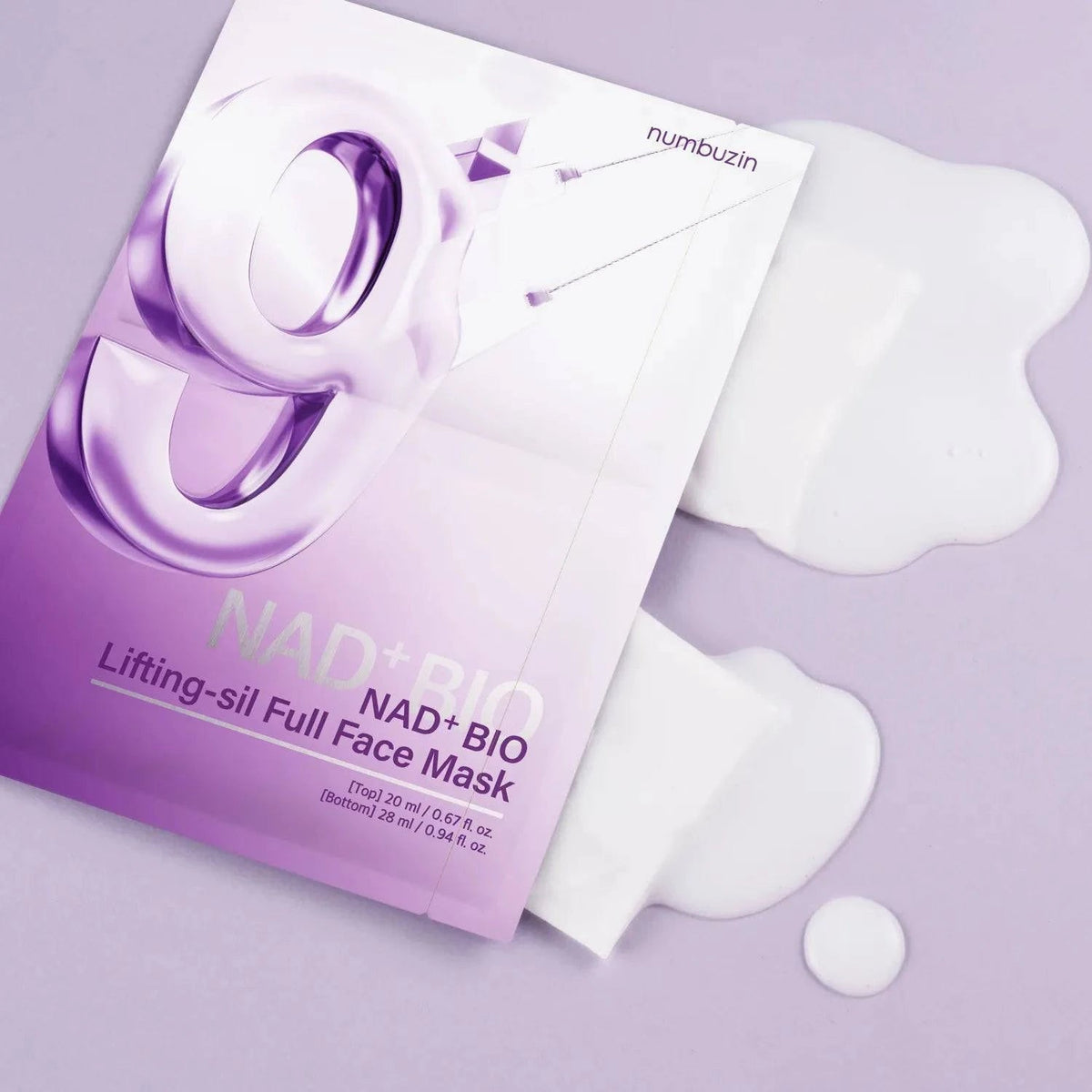 Numbuzin - No.9 NAD Bio Lifting Full Cover Facial Mask (+GWP) (caja)