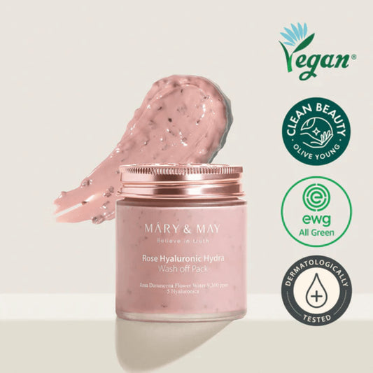 MaryMay - Vegan Hyaluronic Hydra wash off Mask 125g