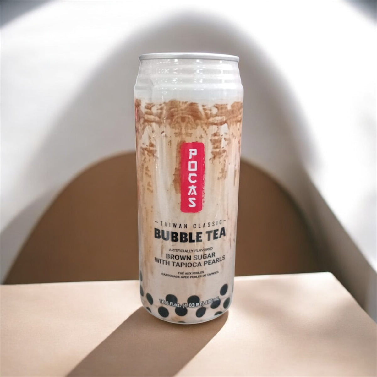 Pocas - Bubble Tea Brown Sugar with tapioca pearls