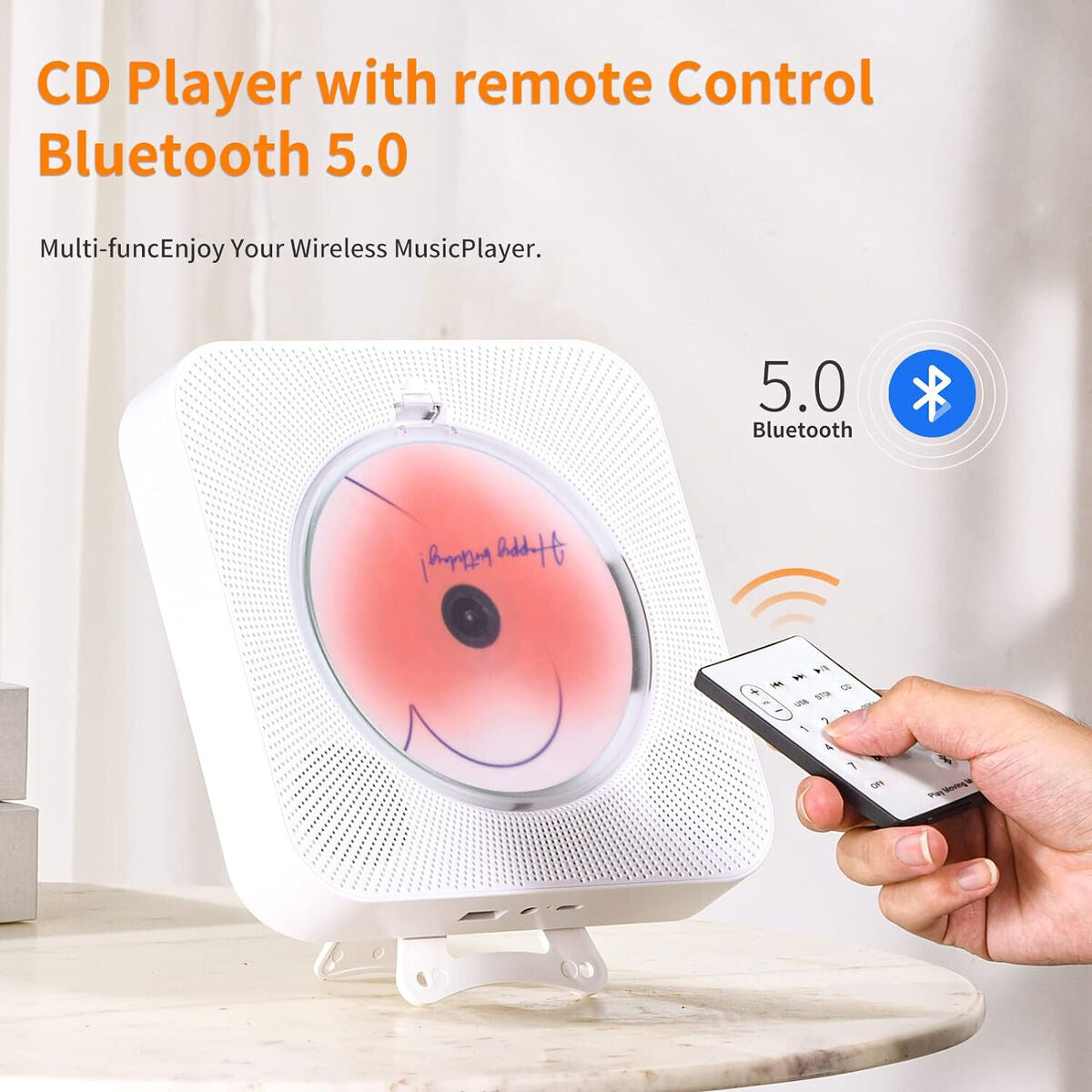 Yintiny - CD Player (white) 🤍
