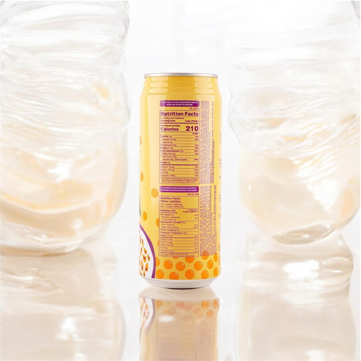 Pocas - Bubble Tea Mango Passion Fuit flavor