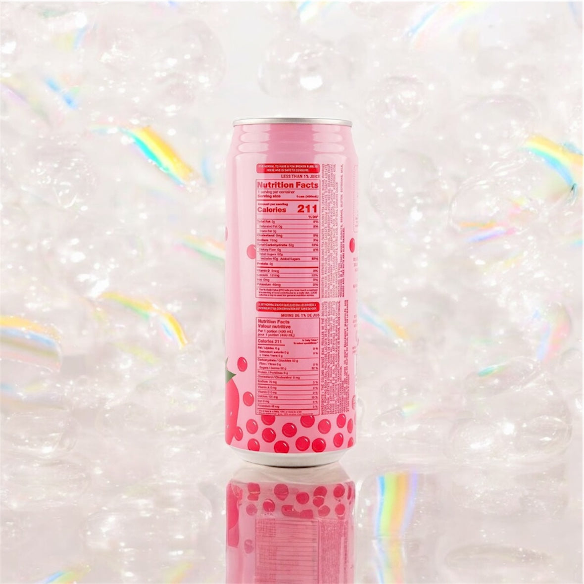 Pocas - Bubble Tea Strawberry Dragon Fruit flavor