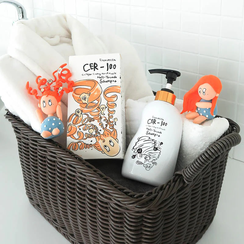 Elizavecca - CER 100 Collagen Coaiting Hair A+ Muscle Hell Tornado Shampoo