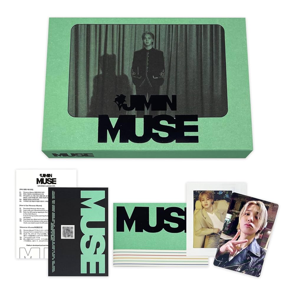 JIMIN (BTS) - 2ND SOLO ALBUM [MUSE] (Weverse Ver.)