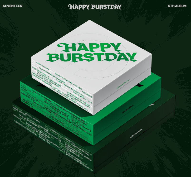 Seventeen - 'HAPPY BURSTDAY' (3 TYPES Random)