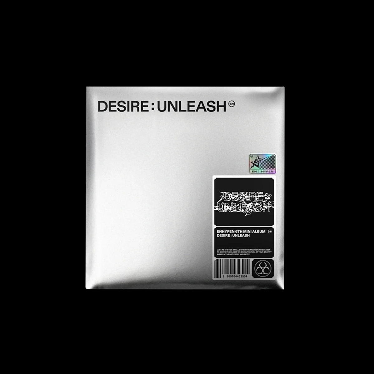 ENHYPEN - 6th mini album [DESIRE : UNLEASH] (3 TYPE Random)