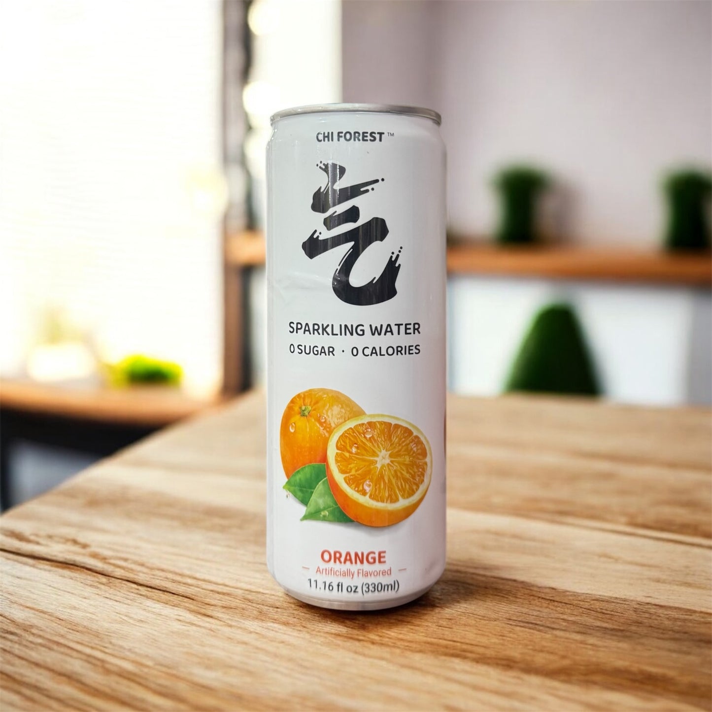 Kaman Orange Soda Sparkling water can