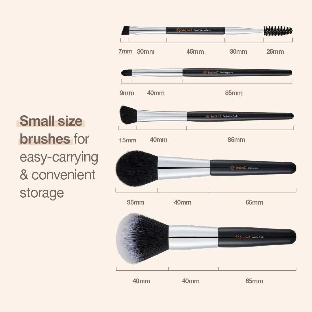 STUDIO 17 - Portable Makeup Brush Set