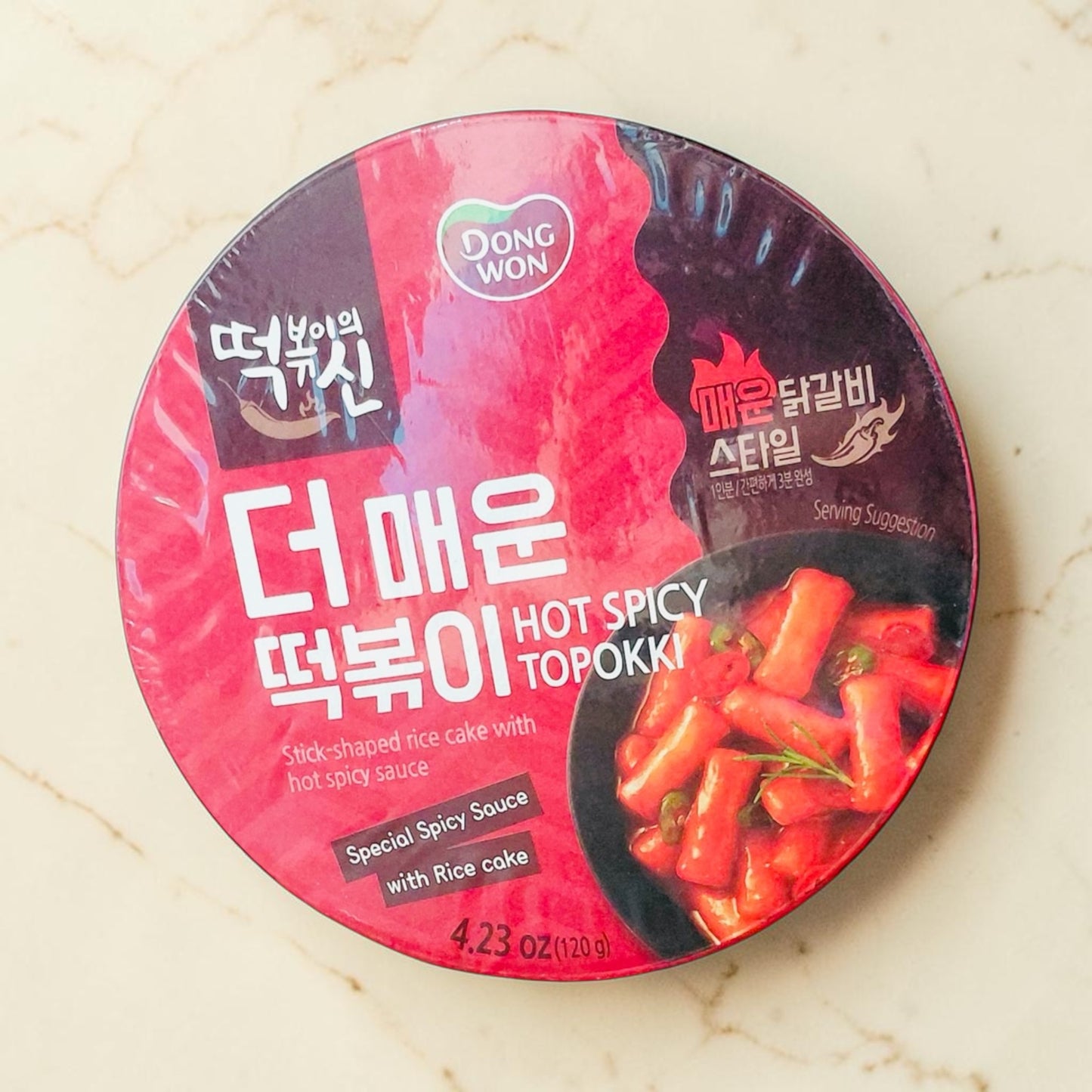 DongWon - Hot Spicy Tteokbokki Cup