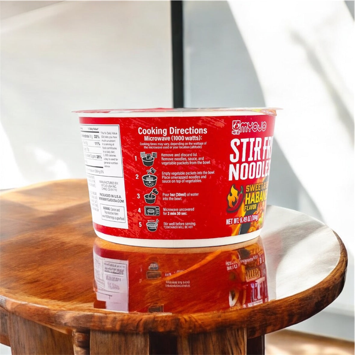 Bowl Stir Fry Ramen Sweet&Spicy (picante)