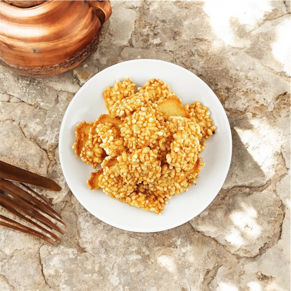 Tofu-Brown Rice Cracker