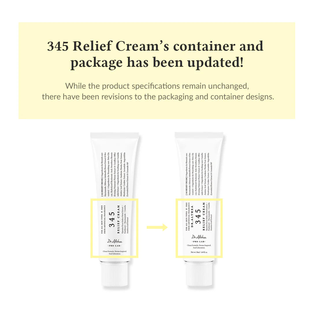 Dr.Althea - 345 Relief Cream -PRO LAB- 50ml