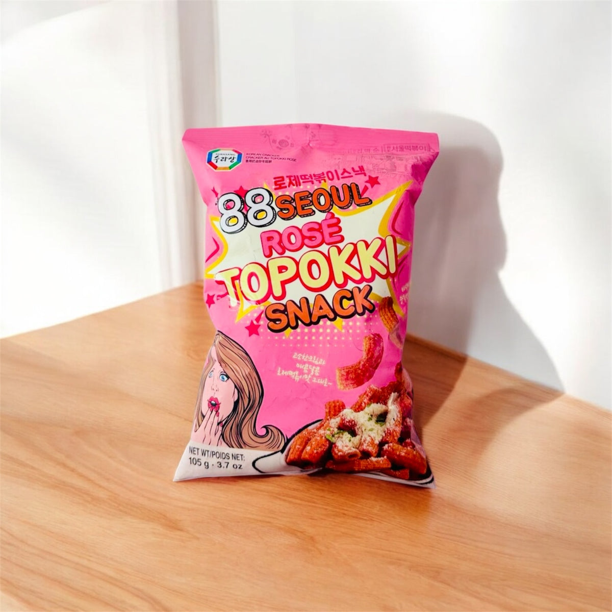 88 Seoul Rosé Topokki Snack