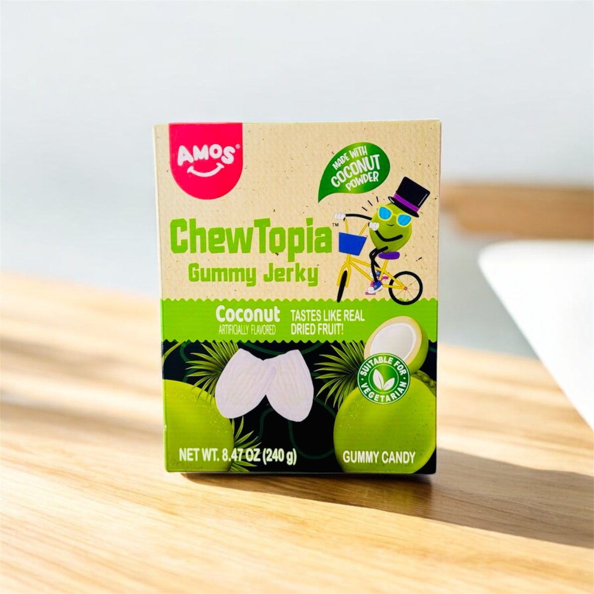 Amos - Chewtopia (green grape fruit) Box